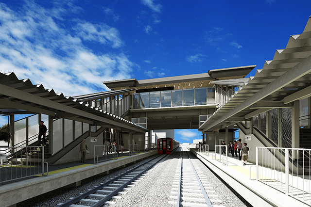 JR九州將在鹿兒島本線千早站和箱崎站之間新建車站的圖片（JR九州提供）