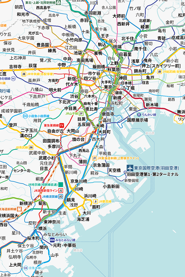 [改進後] 縮小後仍可顯示所有曲目，且顯示的站名數量大幅增加