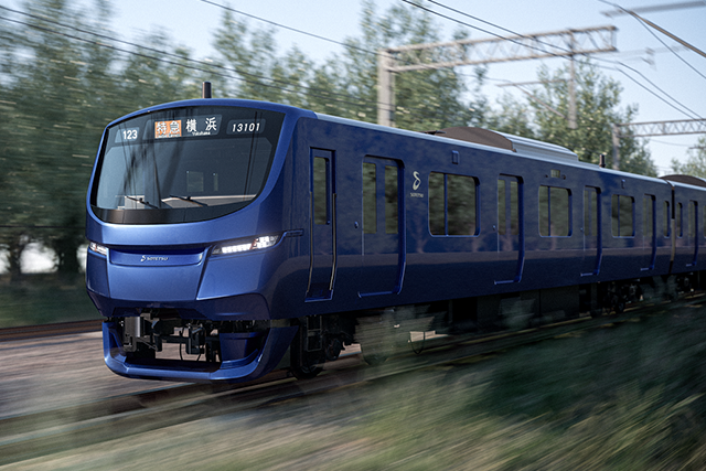 相鐵13000系列列車將於2026年春季開始商業營運（由相模鐵道提供）