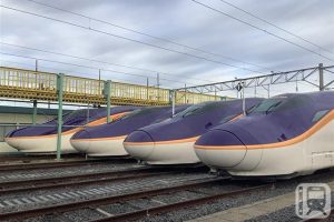 山形新幹線新型E8系列車（JR東日本提供）