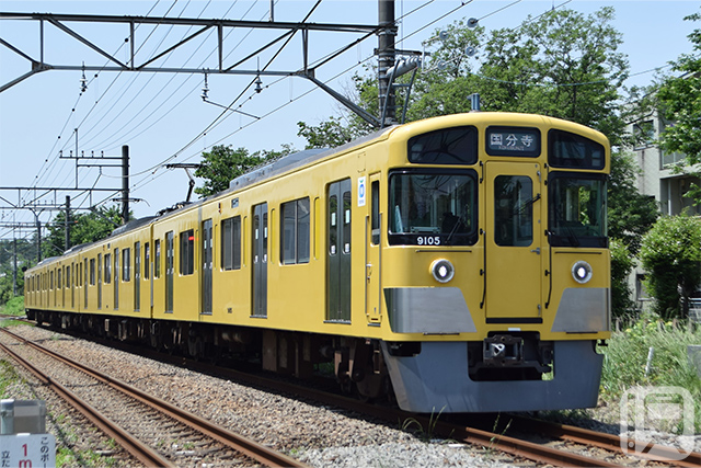 西武鐵道的9000系列列車在多摩湖線等線路上運行 (Katsumi Yokoyama)